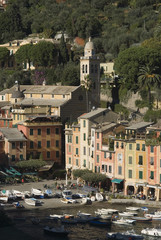 view of Portofino,Liguria,Italy