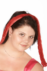 Cute bow in hair