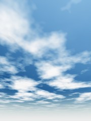 blue sky background with white clouds