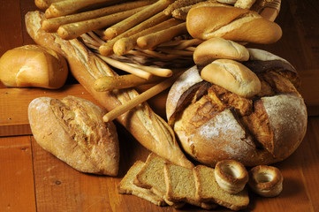 Pane misto e grissini