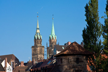 Obraz premium Bayer - Nürnberg - Lorenzkirche