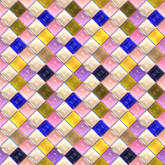 glossy tile pattern