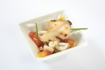 sea food appetizer still life