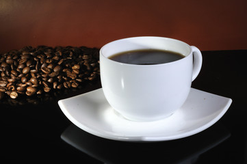 Hot coffee