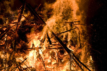 Feuer und Flamme