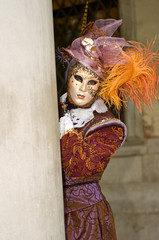 Venice carnival mask