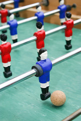Fototapeta premium partie de baby-foot