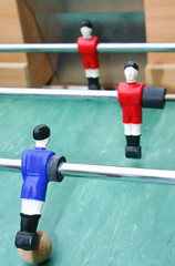 Fototapeta premium partie de baby-foot