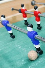Fototapeta premium partie de baby-foot