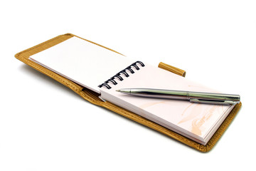 Notebook and Pen
