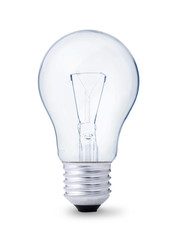 lightbulb, isolated on white