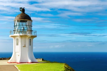 Wall murals Lighthouse Cape Reinga Lighthouse, New Zealand
