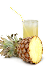 Pineapple and juice of pineapple