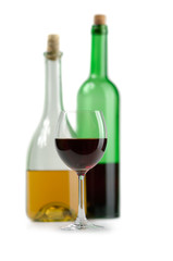 White and red wine