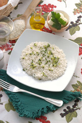 Risotto alle zucchine - Primi piatti - Cucina vegetariana