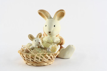 Easter bunny statue