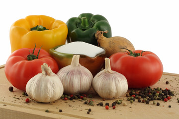 Vegetables as soup ingredients