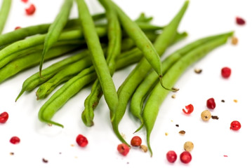 grüne bohnen