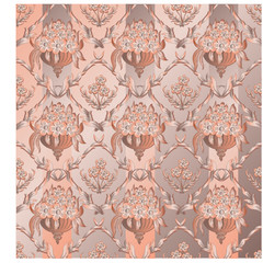Damask Muster