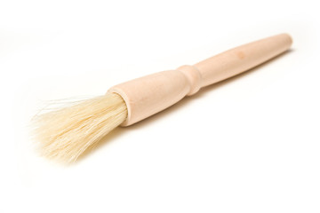 pastry brush isolated on a white studio background.