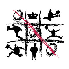 Business game. vector