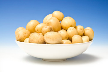Bowl of new potatoes
