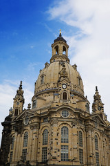 Fototapeta na wymiar Frauenkirche church. Dresden, Germany