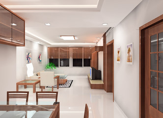 a kind of living room design