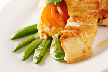 Viktoriabarschfilet mit Kartoffelgratin