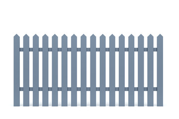 new grey fence