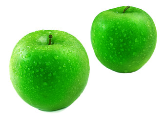 Two Apples with Path