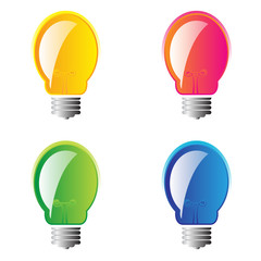 Set of 4 lightbulbs