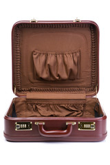 Opened suitcase