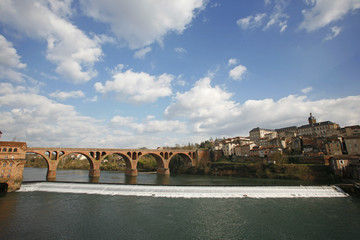 albi river panorama