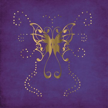 papillon dor&eacute;