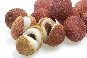 Frische Litchis