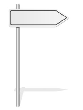 Panneau de direction