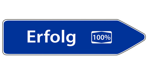Strasse zum Erfolg