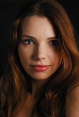 Fototapeta premium Young woman model