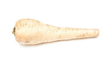 Parsnip isolated on a white studio background