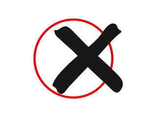 Kreuz auf dem Wahlschein