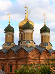 Fototapeta na wymiar The russian orthodoxy church, Moscow, Russia