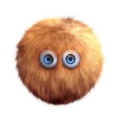 hairy ball toy