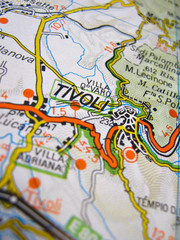 cartina tivoli
