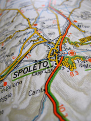 cartina spoleto