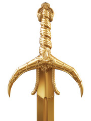 ancient gold sword