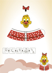 Yellow Chicken Eastern Decoration