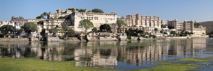 Fototapeta na wymiar Maraja Palace Udaipur