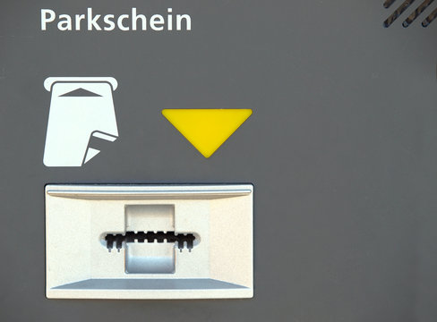 Parkscheinautomat