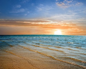 evening at the seaside
